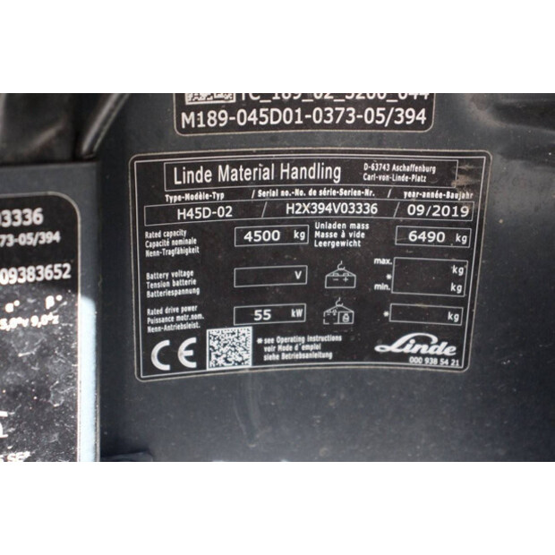 2019 ليندي H45D-02-41123634