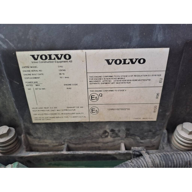 2019 Volvo A45G-41138918