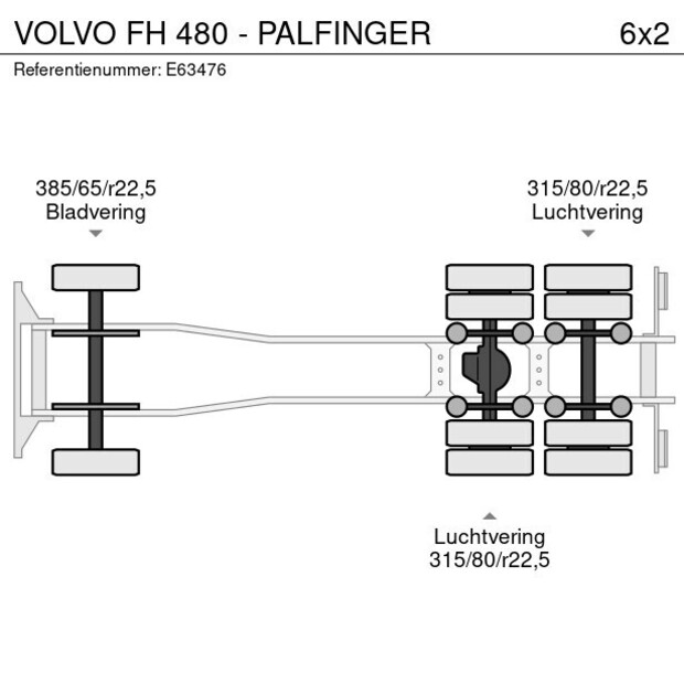 2009 Volvo FH 480-41140700