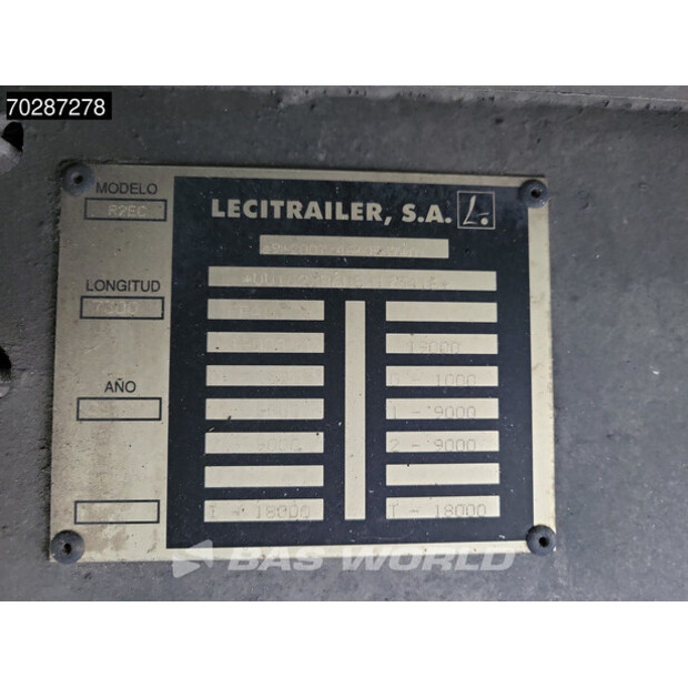 2018 Lecitrailer R2EC-41141020