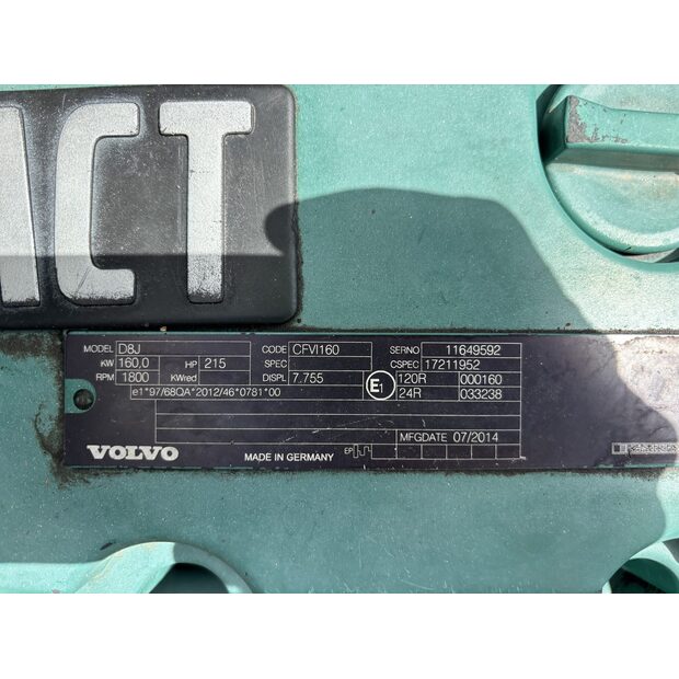 2014 Volvo EC250EL-41150358