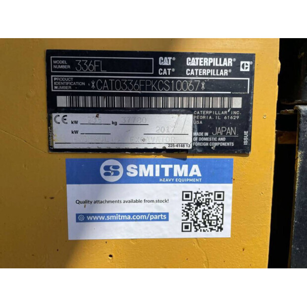 2017 Caterpillar 336FL-41165374