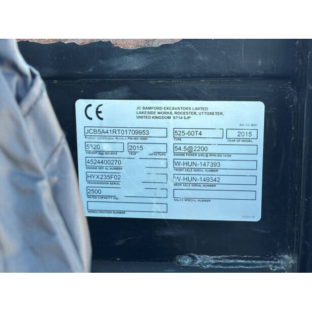 2015 JCB 525-60-41169470