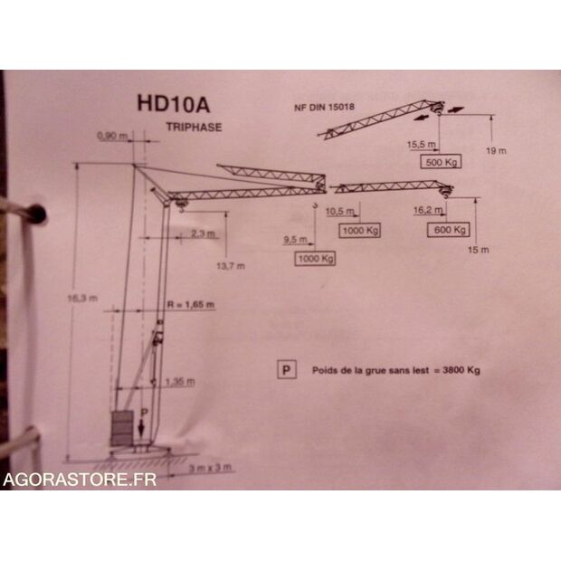بوتين POTAIN hd 10 a-41209575