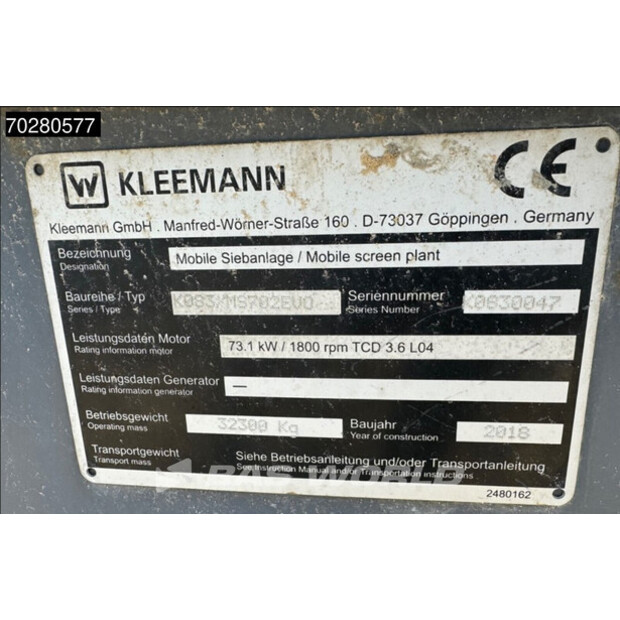 2018 Kleemann MS702 EVO-41211404