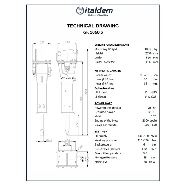 Italdem GK1060s-41222129