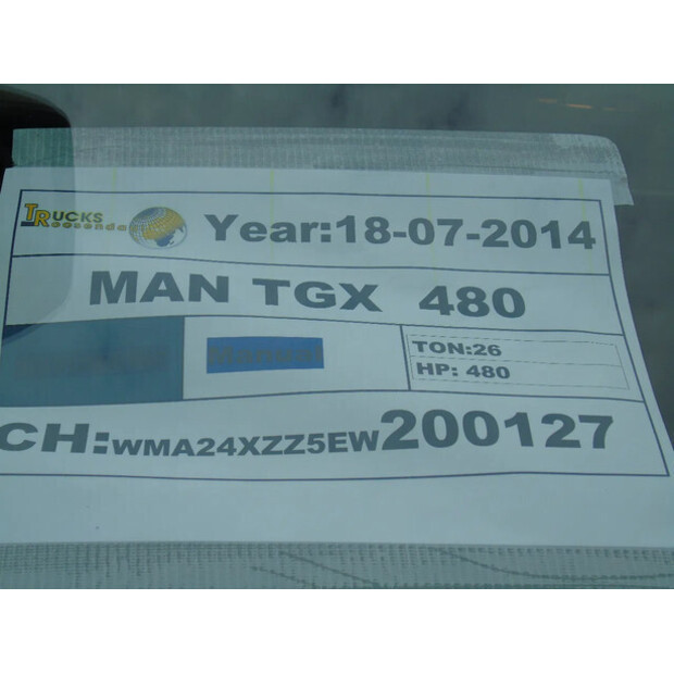 2014 مان TGX 26.480-41222433