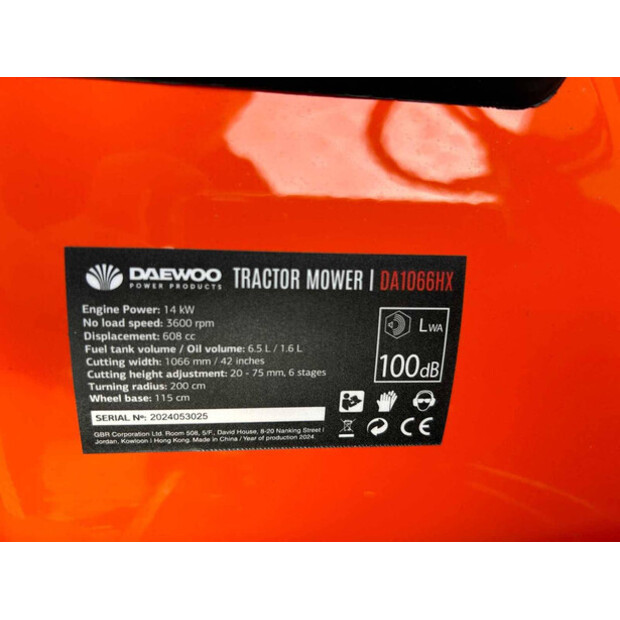 2024 Daewoo DA1066HX-41222855