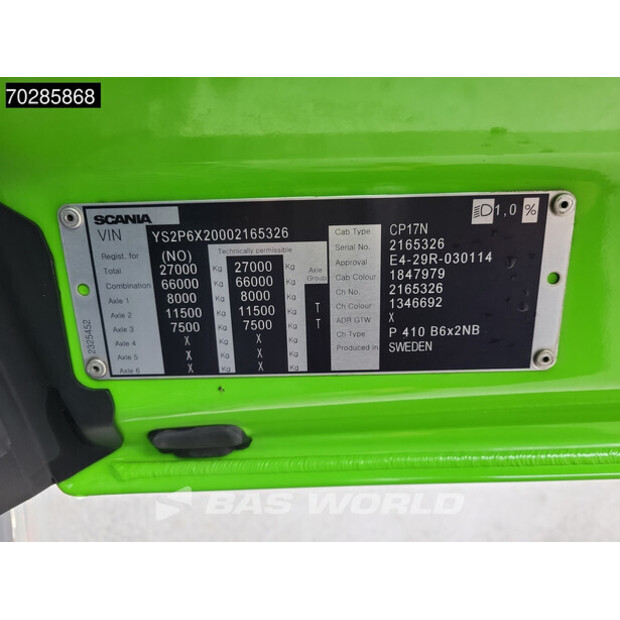 2019 Scania P410-41224039