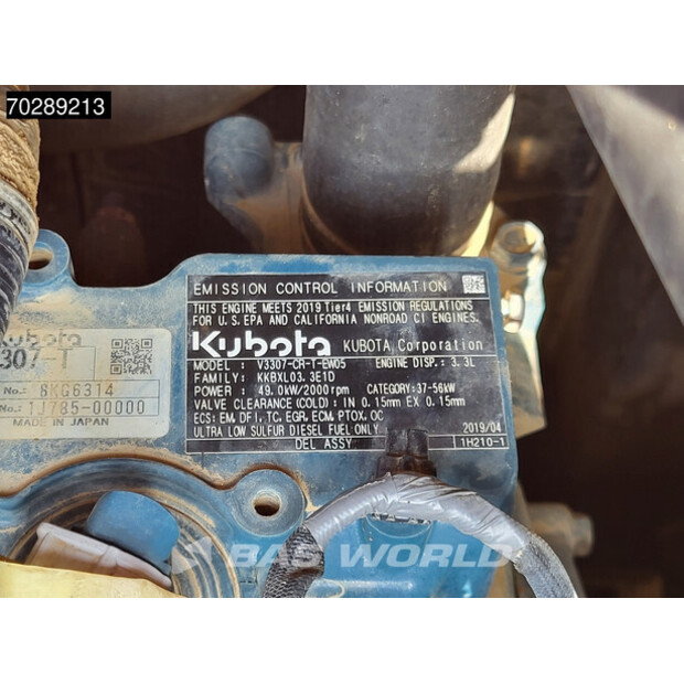 2019 كوبوتا KX080-4A2-41224315