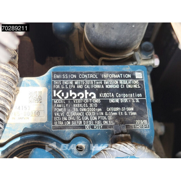2019 KUBOTA KX080-4-41224355