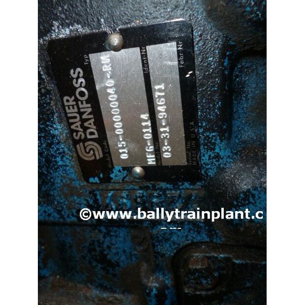 HYDRAULIC PUMPS / MOTORS-41234515