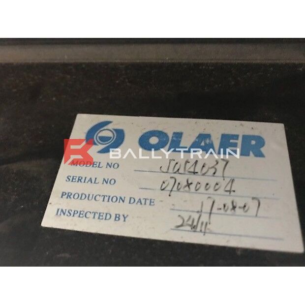 Oiltech and Olaer Water Cooler-41241279