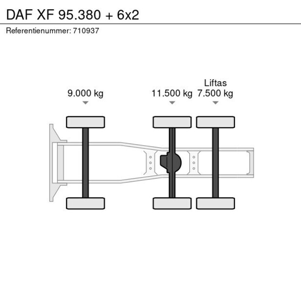 2006 DAF XF 95.380-41243974