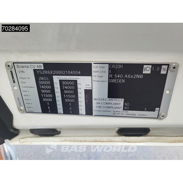 2021 Scania R540-41244548