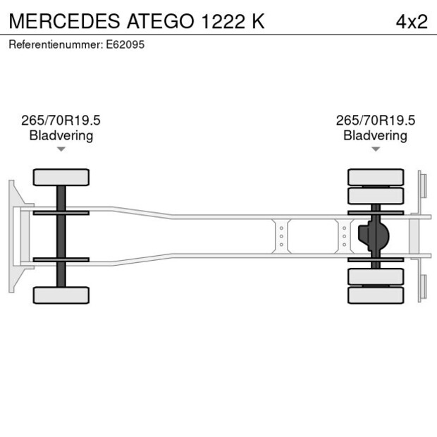 2011 مرسيدس بنز ATEGO 1222-41245763