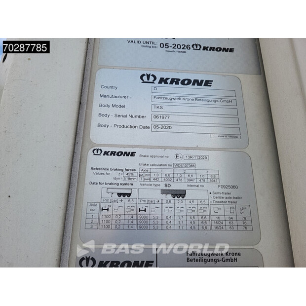 2020 Krone Carrier Vector 1550-41246093