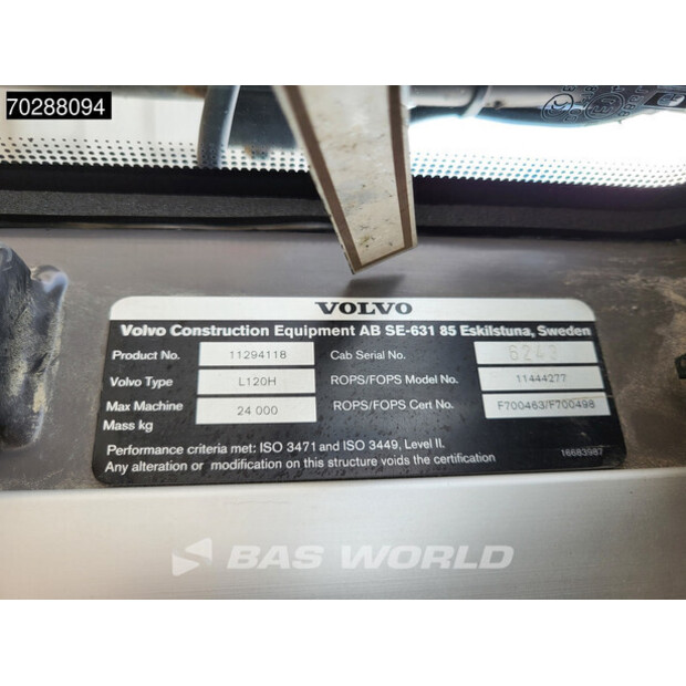 2015 Volvo L120H-41248123
