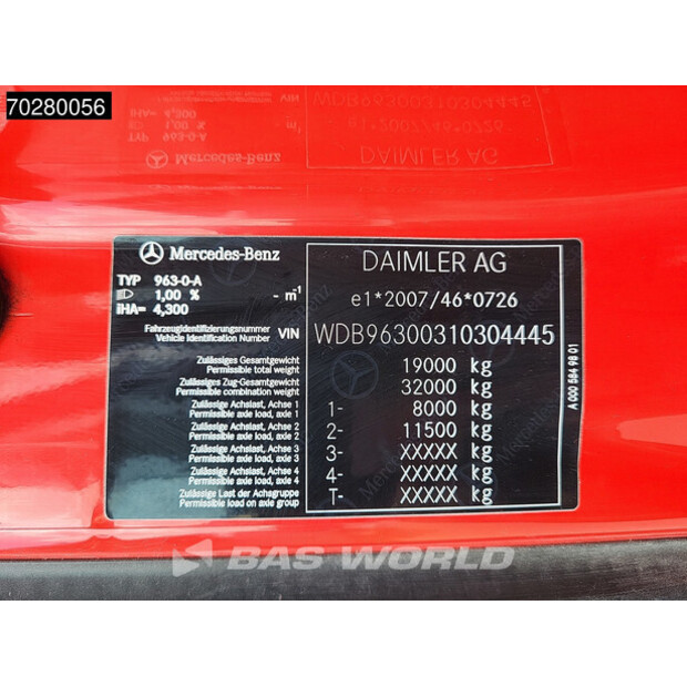 2018 Mercedes-Benz Antos 1827-41263160