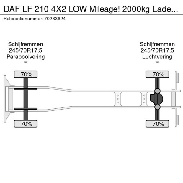 2017 DAF LF 210-41267657