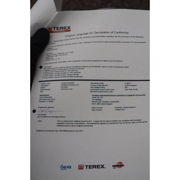 2012 Genie GS-2032-41281865