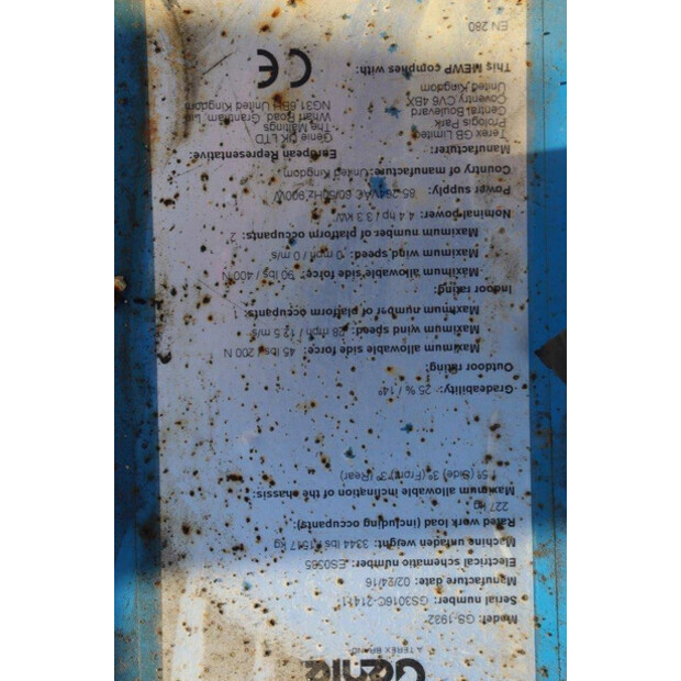 2016 Genie GS-1932-41281888