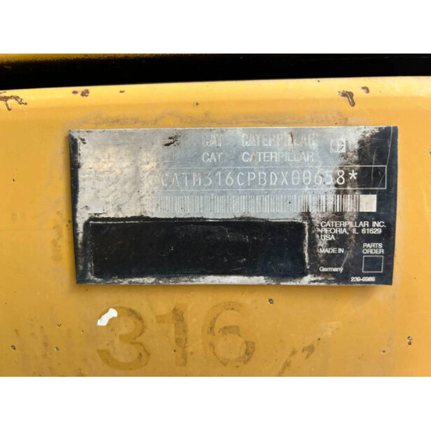 2004 Caterpillar M316C-41288900
