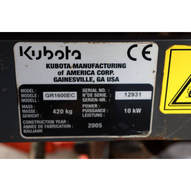 2005 KUBOTA GR1600EC-41294440
