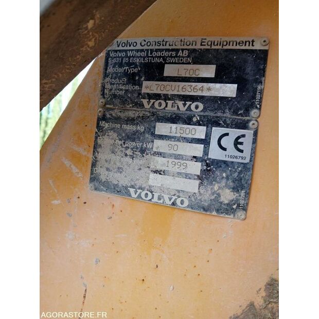 1999 Volvo L70C-41307770