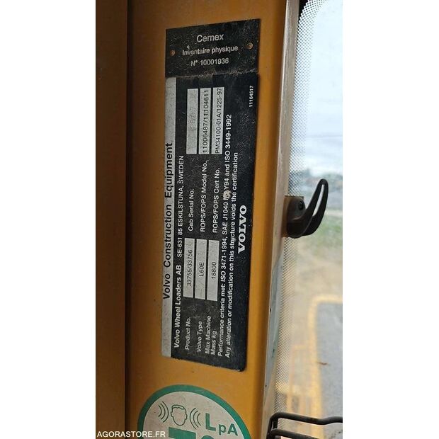 Volvo L60E-41307920