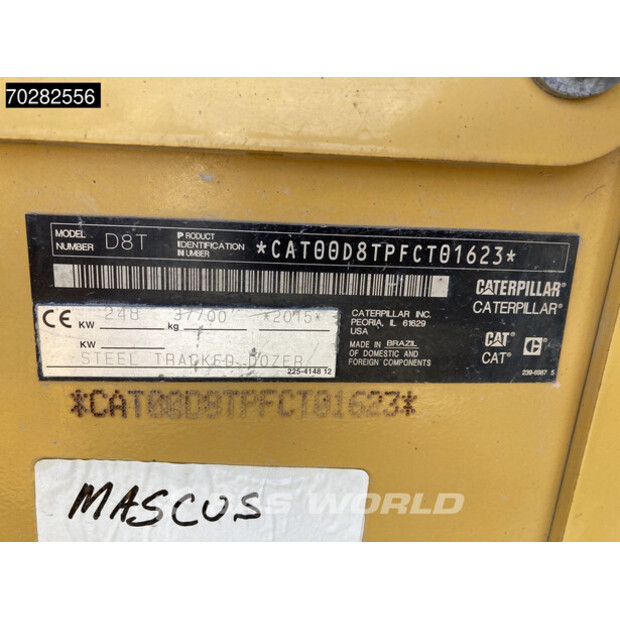 2015 Caterpillar D8T-41309988