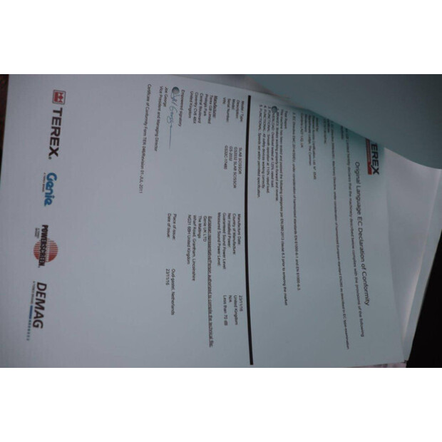 2016 Genie GS-2032-41323106