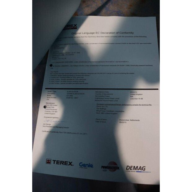 2015 Genie GS-2646-41323165