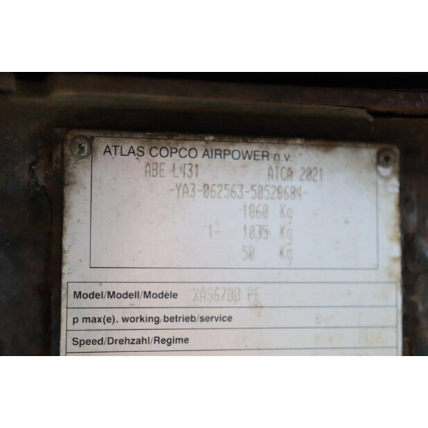 2005 Atlas-Copco XAS 67DD PE-41324842