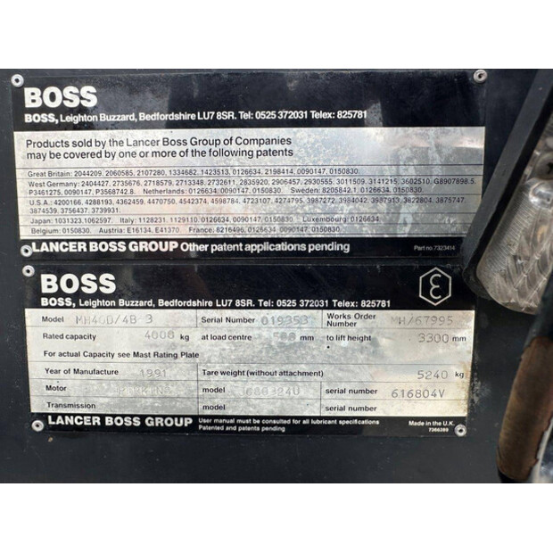 1991 Boss MH40D/4B-3-41325077