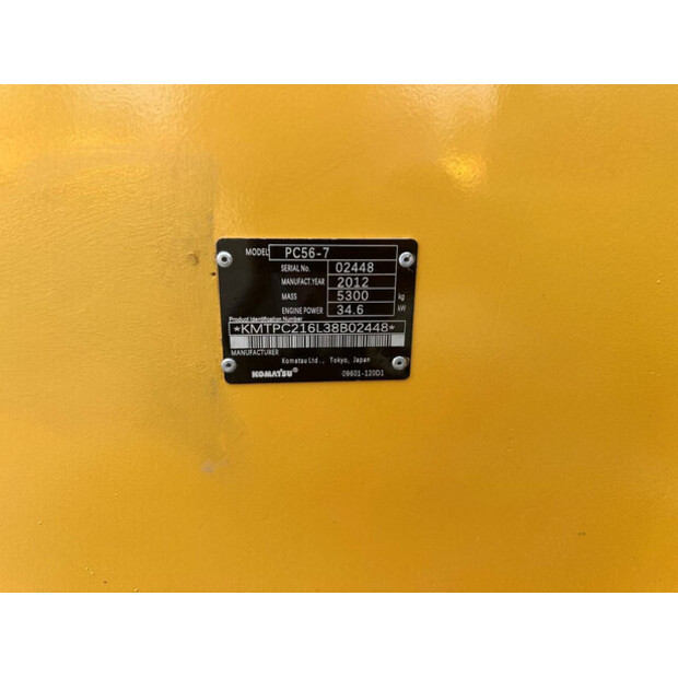 2012 Komatsu PC56-7-41325466