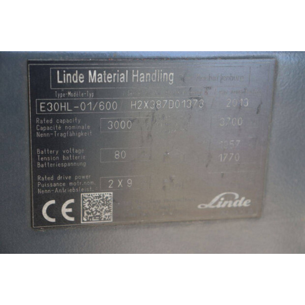 2013 Linde E30HL-01/600-41338511