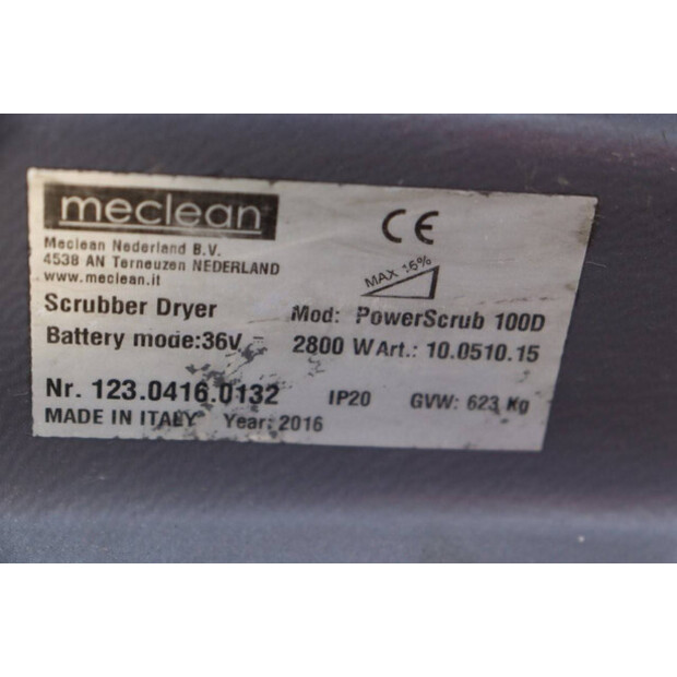 2016 Meclean PowerScrub 100D-41340040
