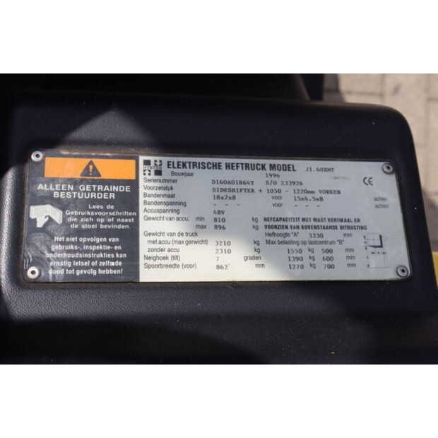 1996 Hyster J1.60XMT-41340443