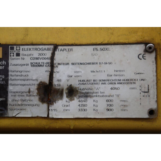 2000 Hyster E5.50XL-41340987