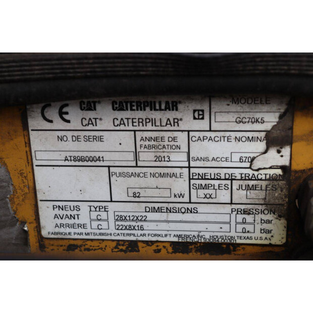 2013 Caterpillar GC70K5-41341183