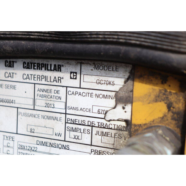 2013 Caterpillar GC70K5-41341184