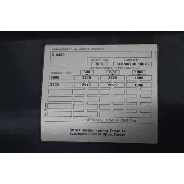 2013 Toyota 8FBMKT30-41341483
