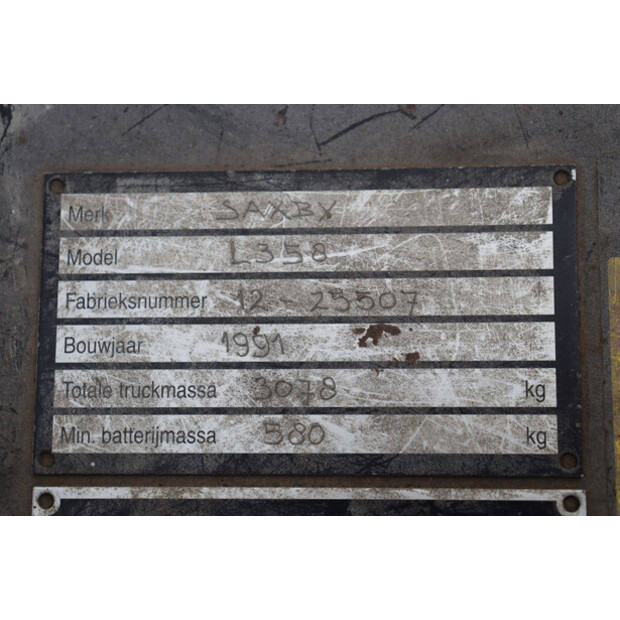1991 SAXBY L358-41341576