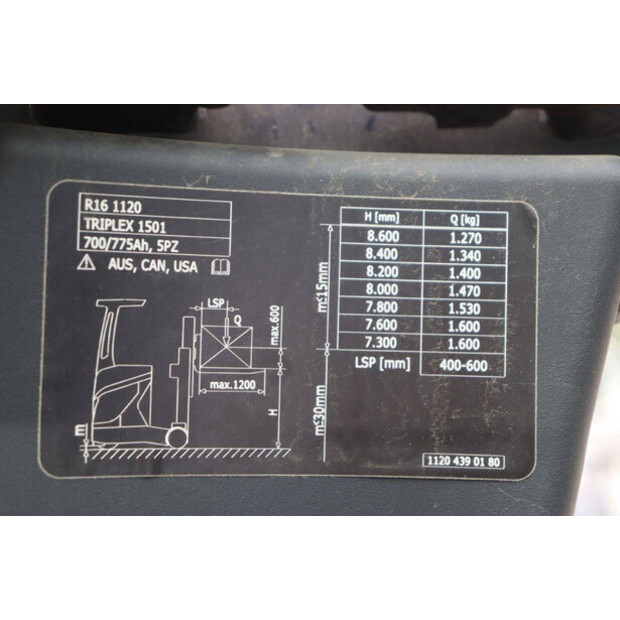 2013 Linde R16-01-41341748