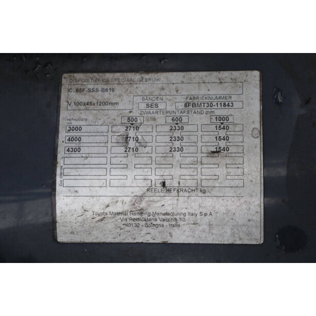 2017 Toyota 8FBMT30-41341787