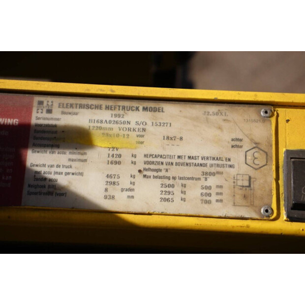 1992 Hyster J2.50XL-41342154
