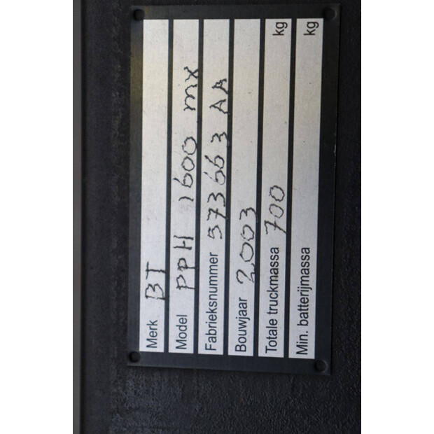2003 BT PPH 1600 MX-41342361