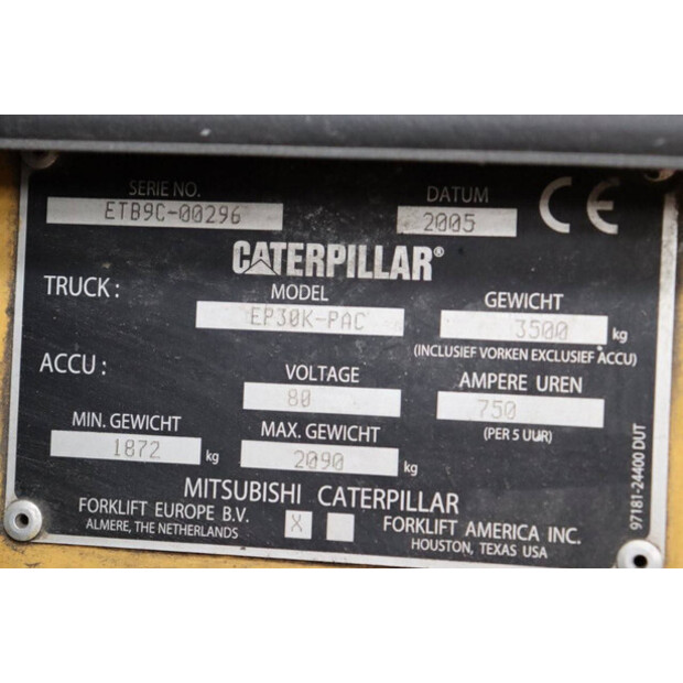 2005 Caterpillar EP30K-PAC-41343218