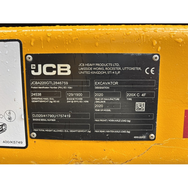 2020 JCB 220X-41351081